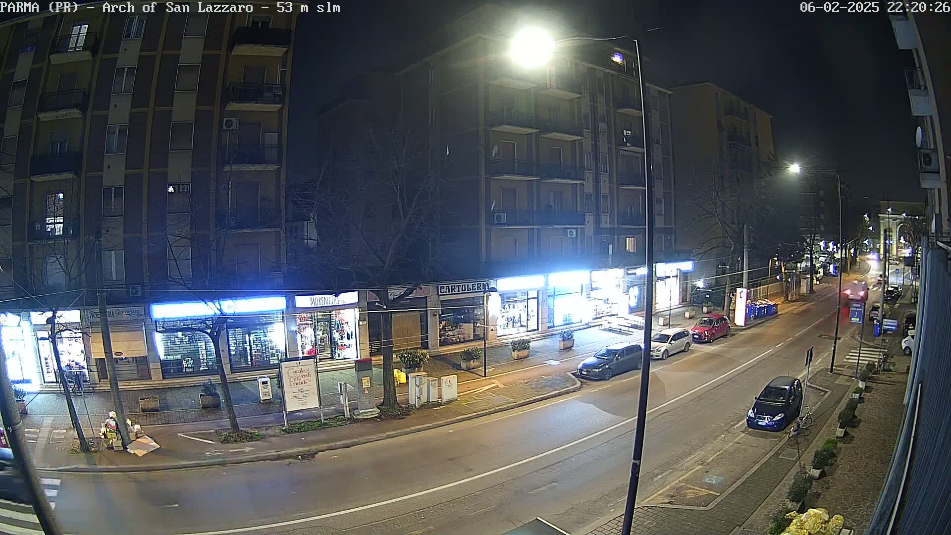 Parma, Arch Of San Lazzaro Live Cam - Emilia-Romagna, Italy