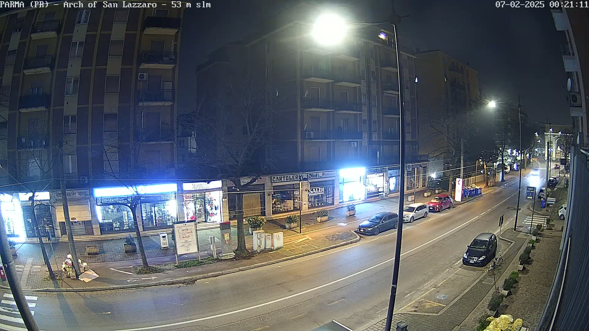 Parma, Arch Of San Lazzaro Live Cam - Emilia-Romagna, Italy