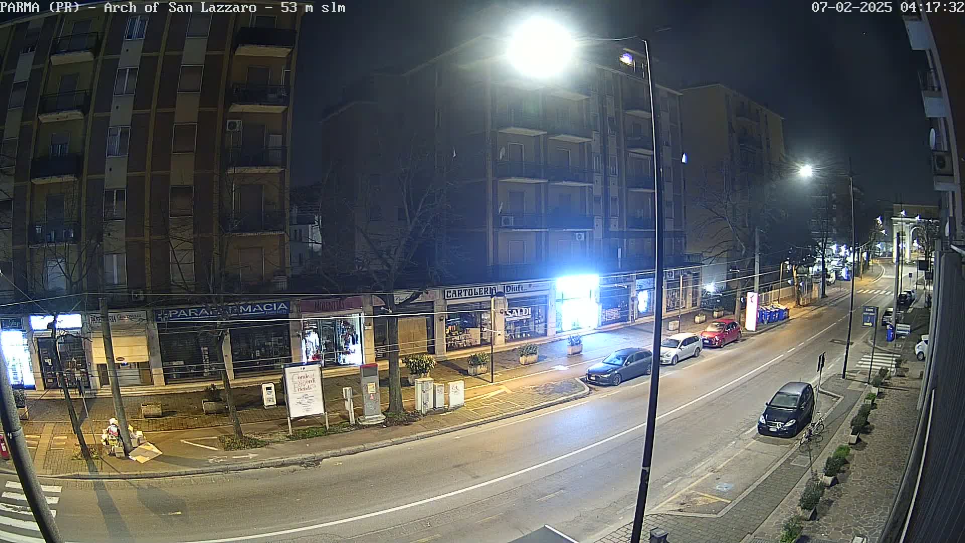 Parma, Arch Of San Lazzaro Live Cam - Emilia-Romagna, Italy