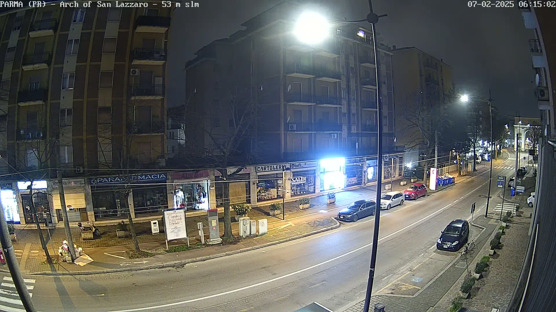 Parma, Arch Of San Lazzaro Live Cam - Emilia-Romagna, Italy