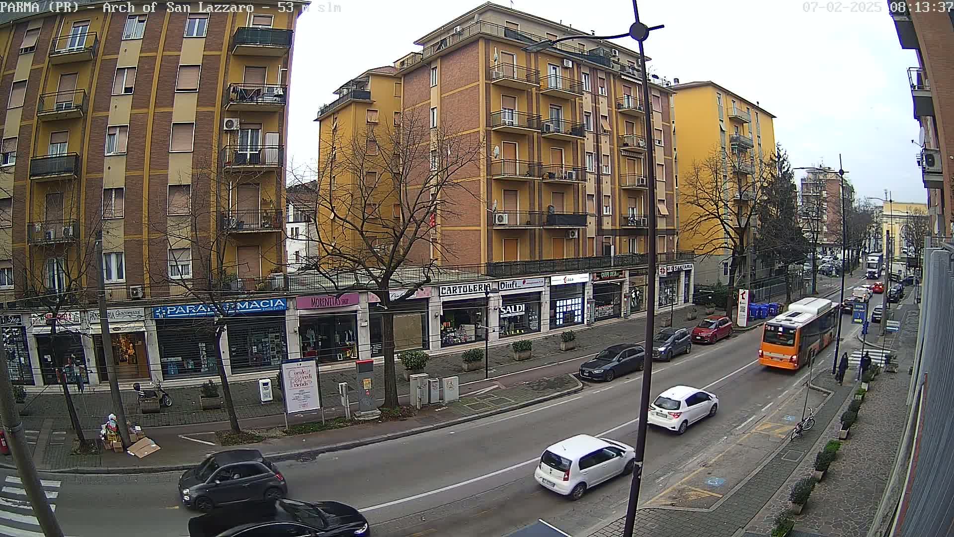 Parma, Arch Of San Lazzaro Live Cam - Emilia-Romagna, Italy
