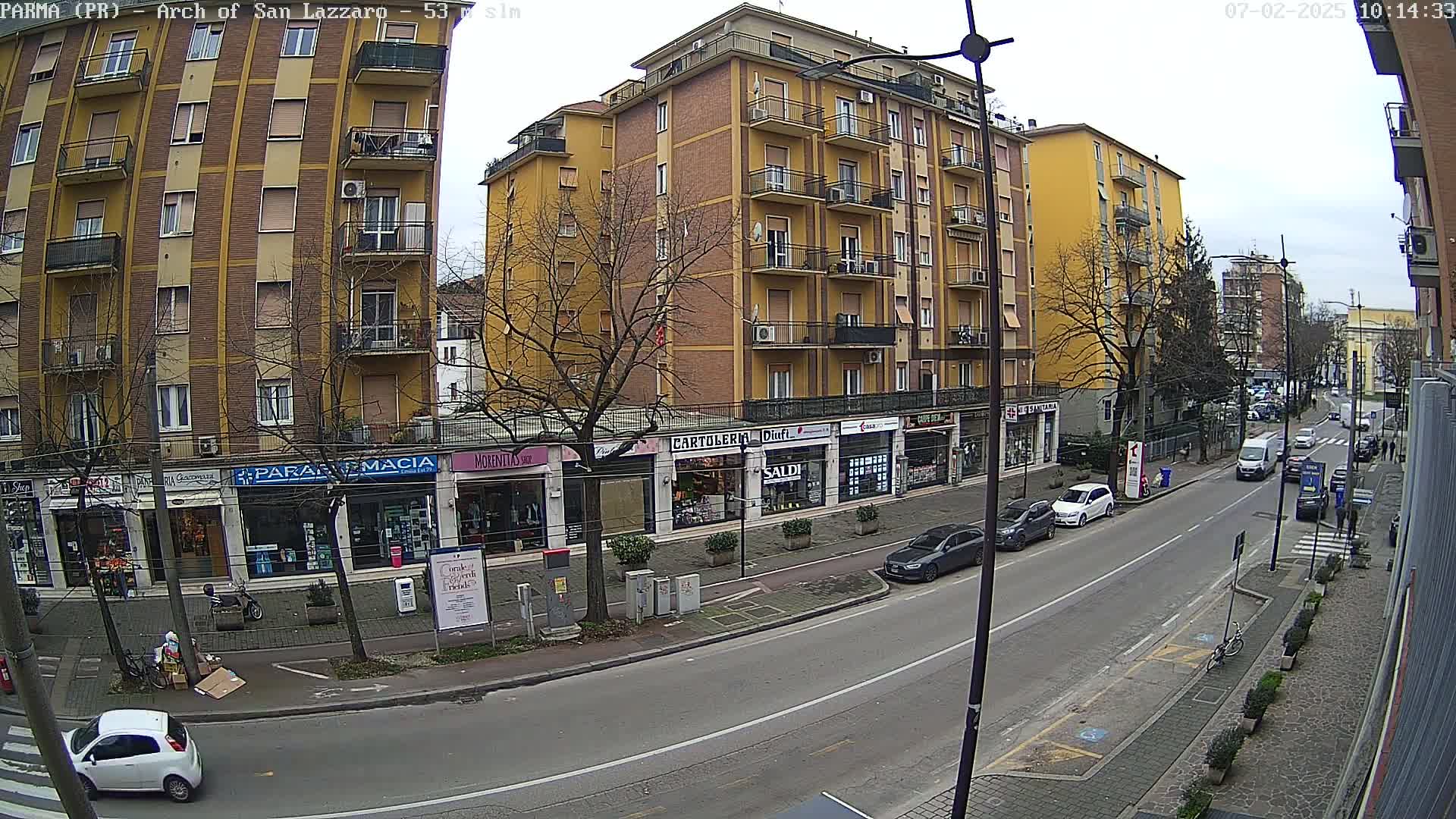 Parma, Arch Of San Lazzaro Live Cam - Emilia-Romagna, Italy