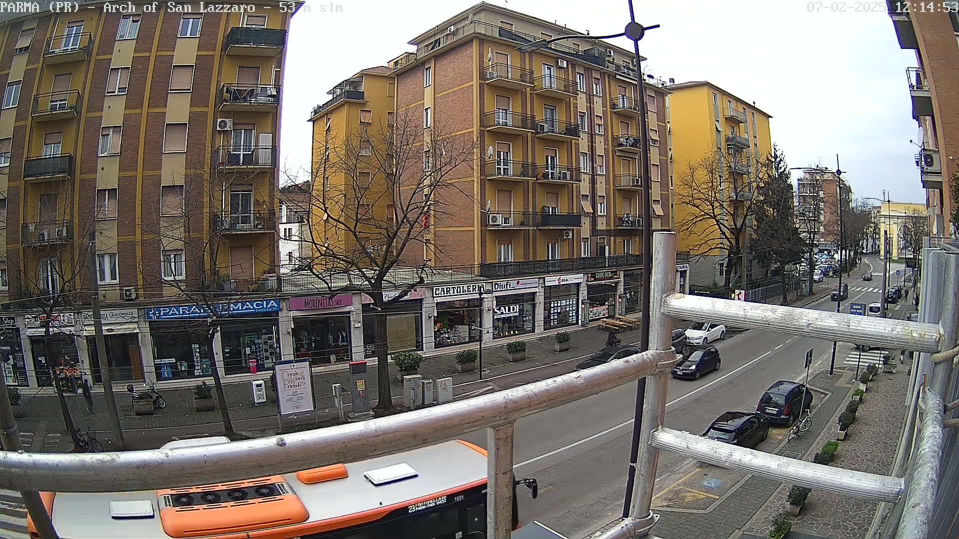 Parma, Arch Of San Lazzaro Live Cam - Emilia-Romagna, Italy