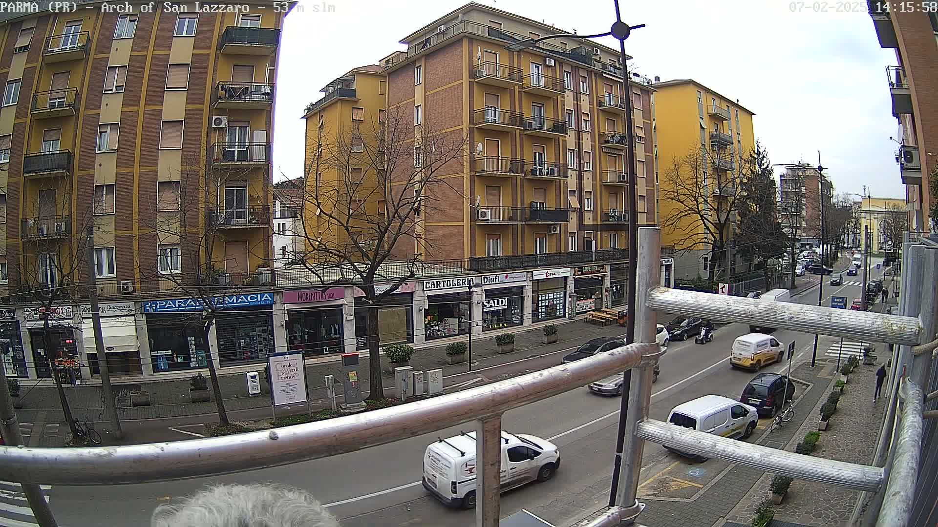 Parma, Arch Of San Lazzaro Live Cam - Emilia-Romagna, Italy