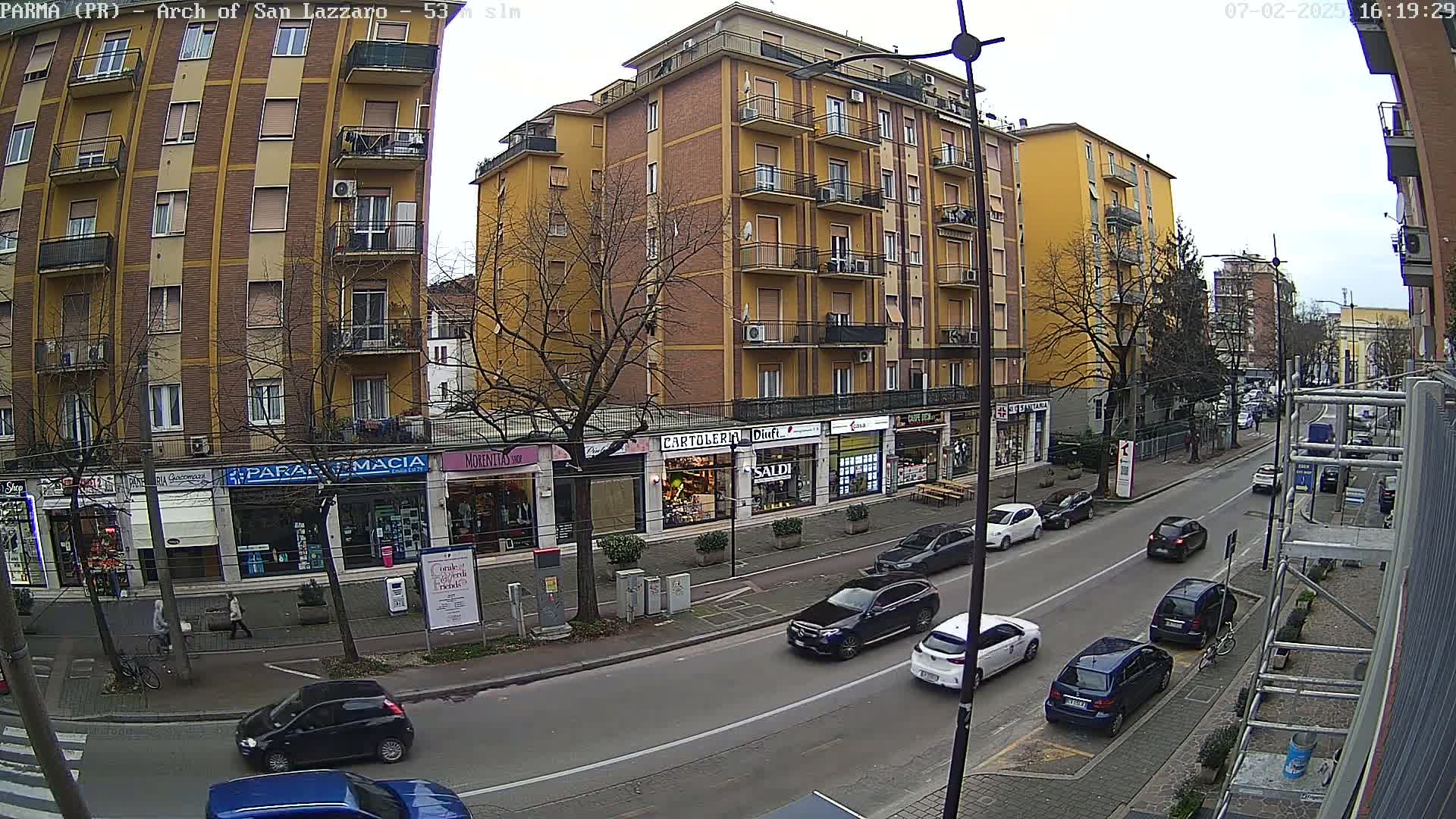 Parma, Arch Of San Lazzaro Live Cam - Emilia-Romagna, Italy