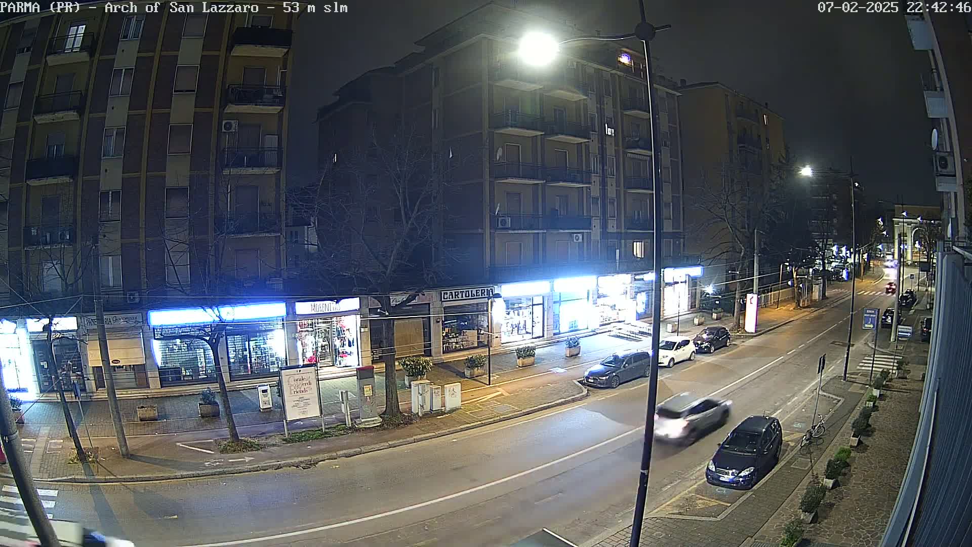 Parma, Arch Of San Lazzaro Live Cam - Emilia-Romagna, Italy