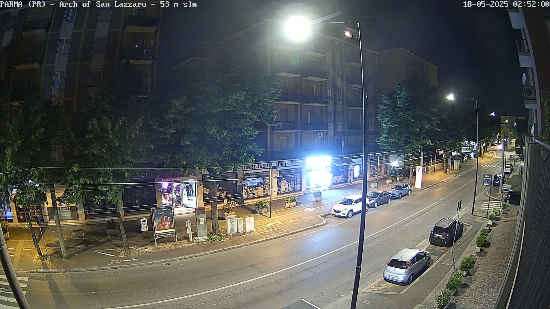 Parma, Arch Of San Lazzaro Live Cam - Emilia-Romagna, Italy