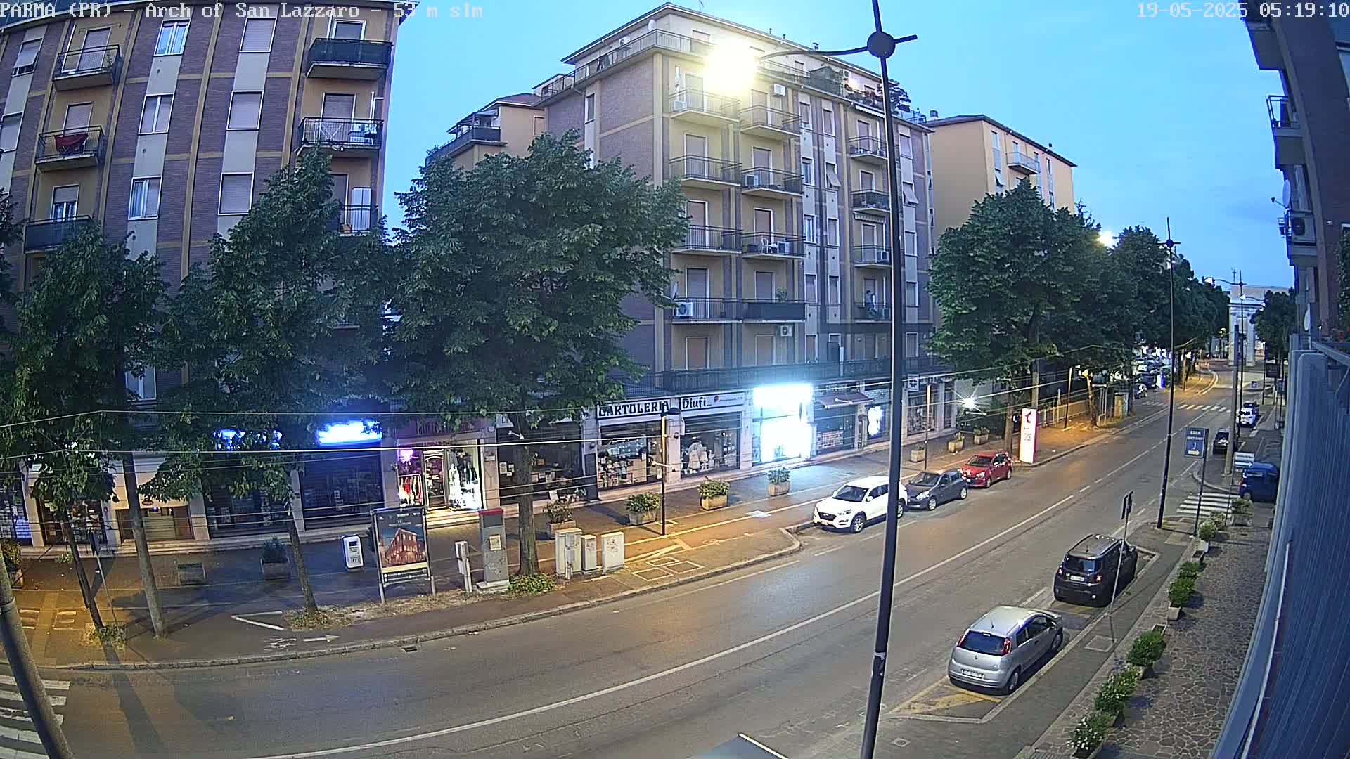 Parma, Arch Of San Lazzaro Live Cam - Emilia-Romagna, Italy