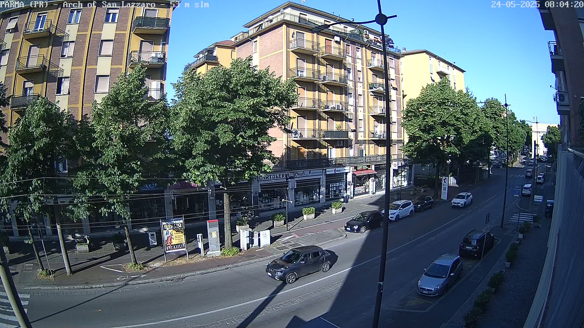 Parma, Arch Of San Lazzaro Live Cam - Emilia-Romagna, Italy