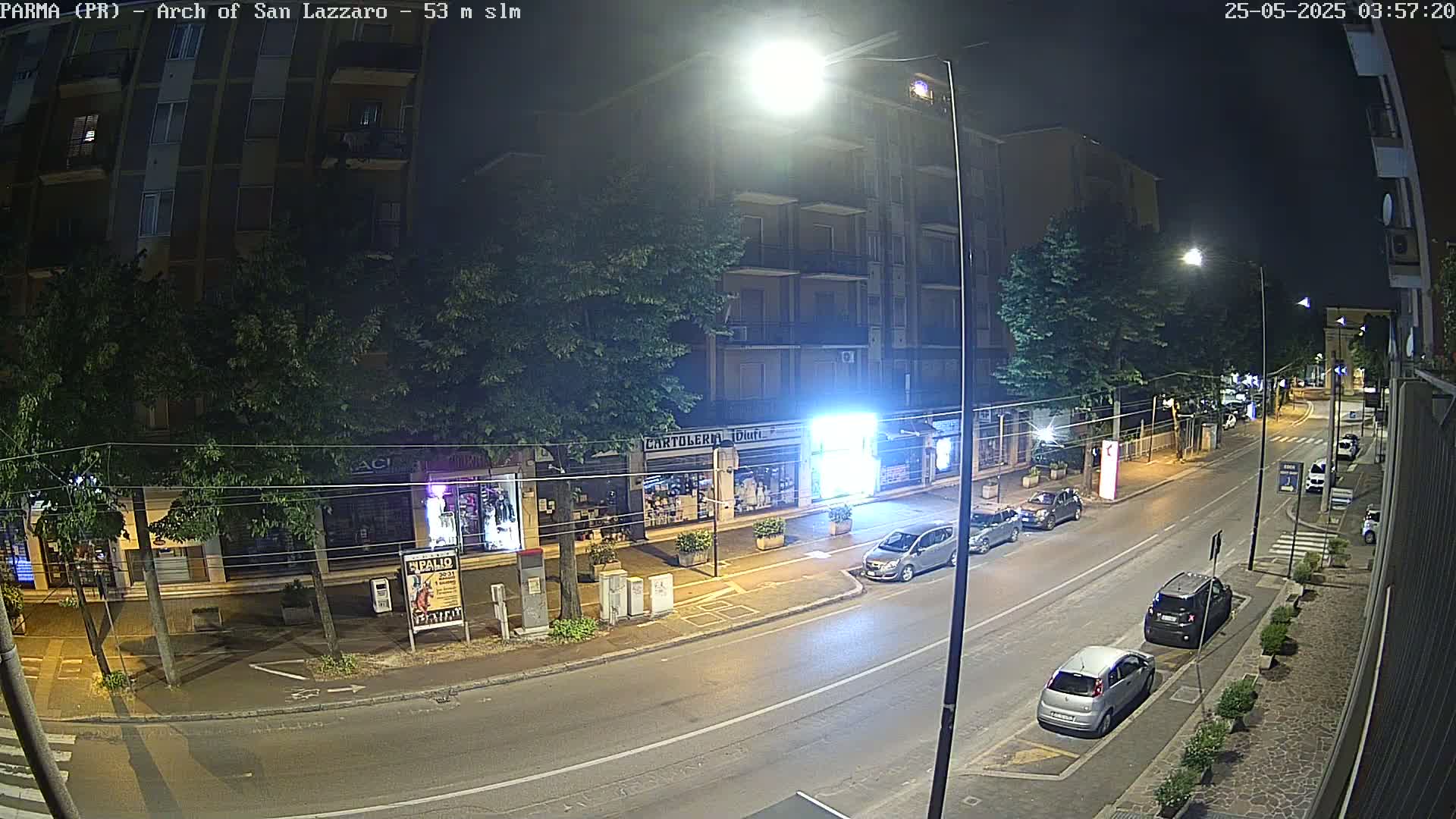 Parma, Arch Of San Lazzaro Live Cam - Emilia-Romagna, Italy