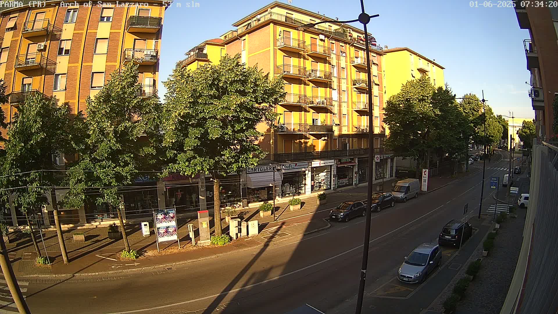 Parma, Arch Of San Lazzaro Live Cam - Emilia-Romagna, Italy