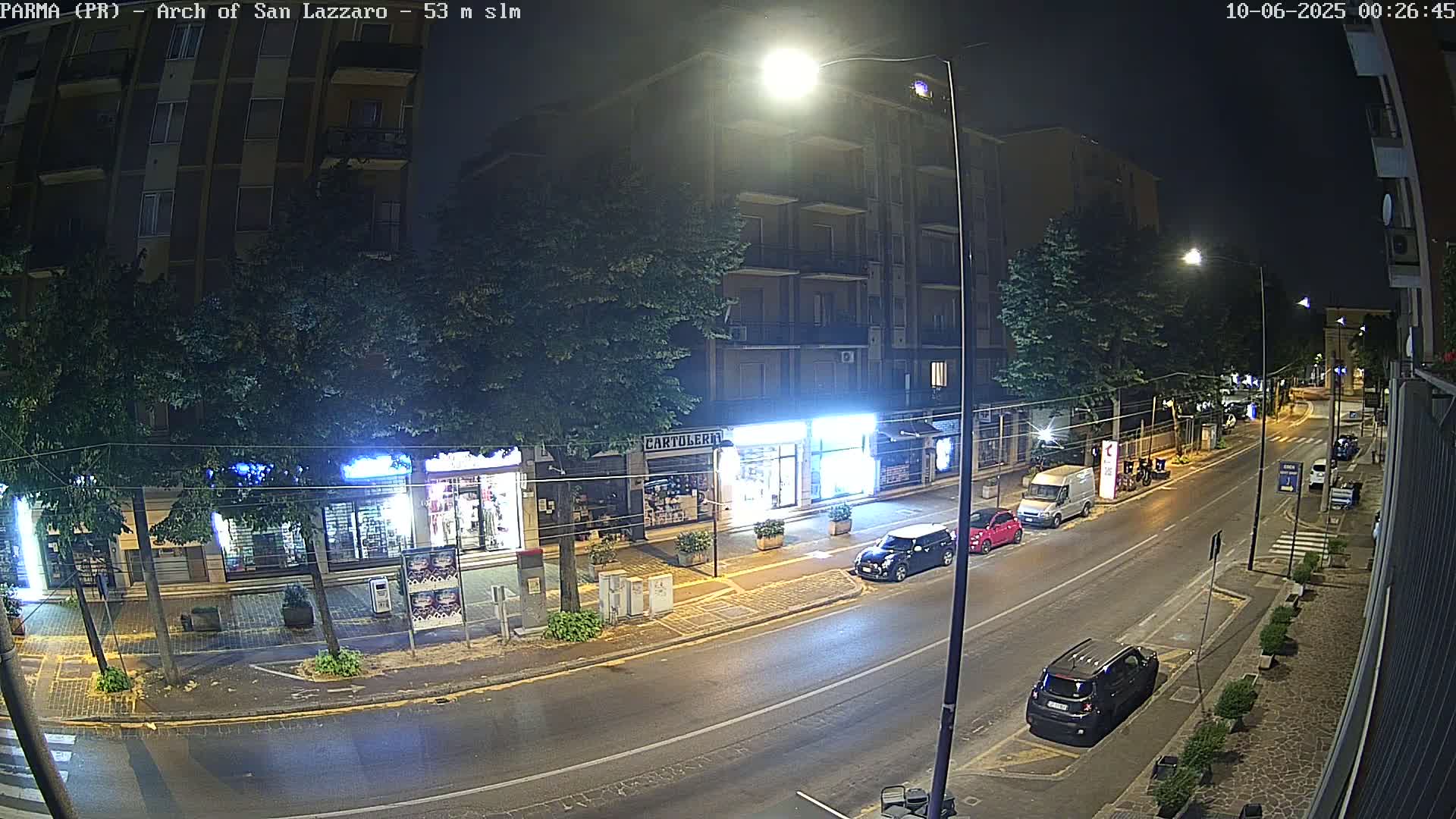 Parma, Arch Of San Lazzaro Live Cam - Emilia-Romagna, Italy