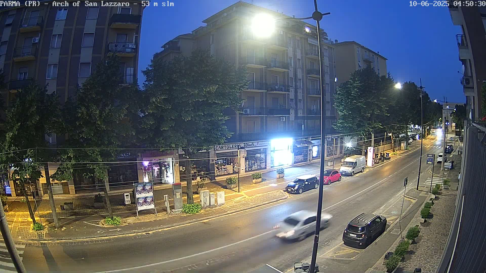 Parma, Arch Of San Lazzaro Live Cam - Emilia-Romagna, Italy