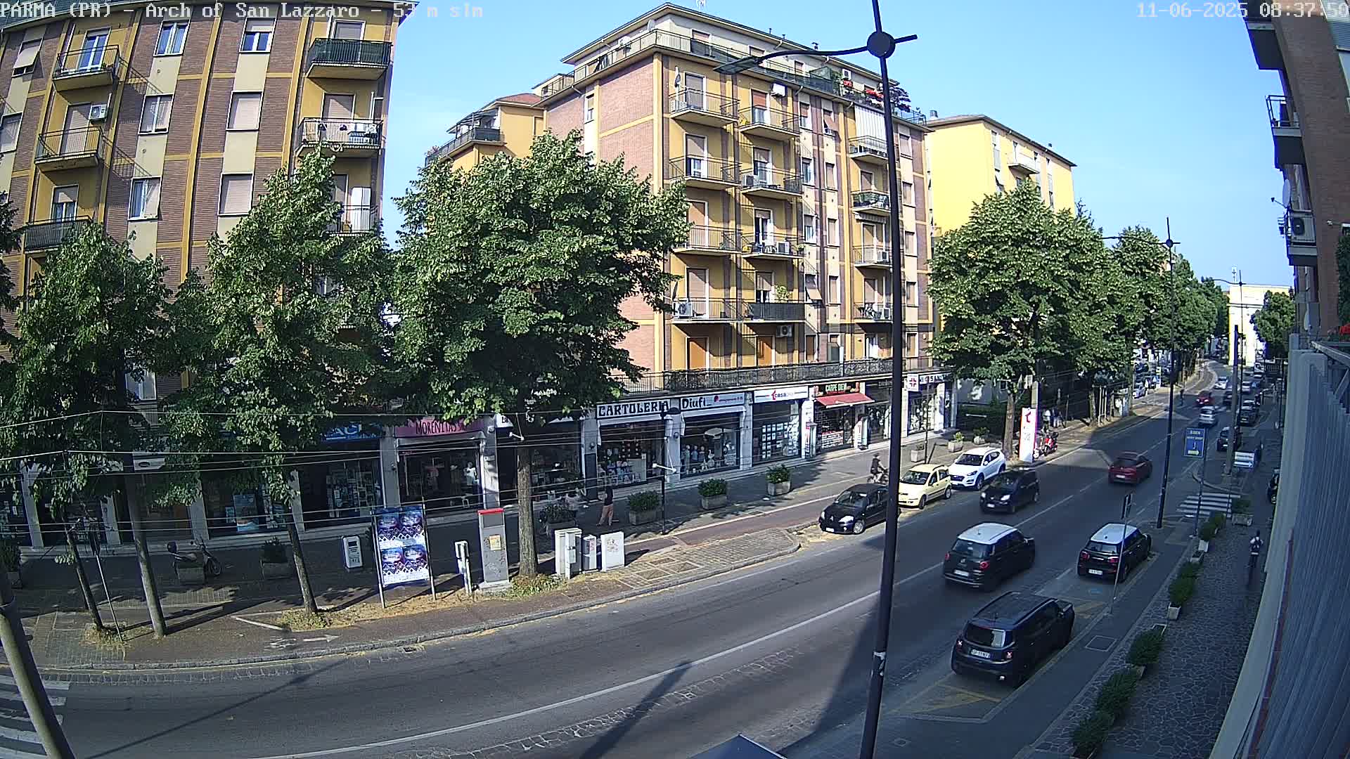 Parma, Arch Of San Lazzaro Live Cam - Emilia-Romagna, Italy