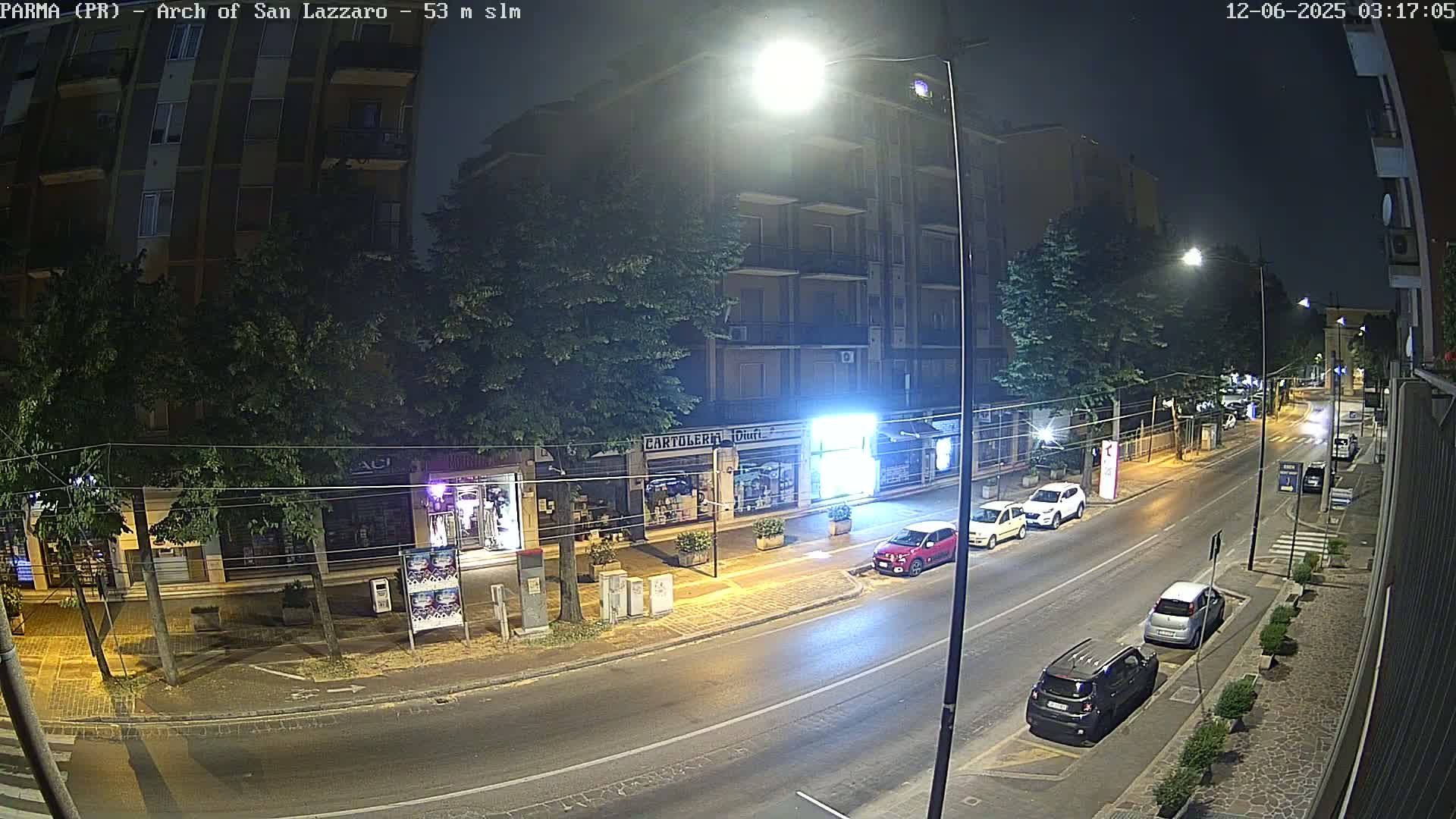 Parma, Arch Of San Lazzaro Live Cam - Emilia-Romagna, Italy