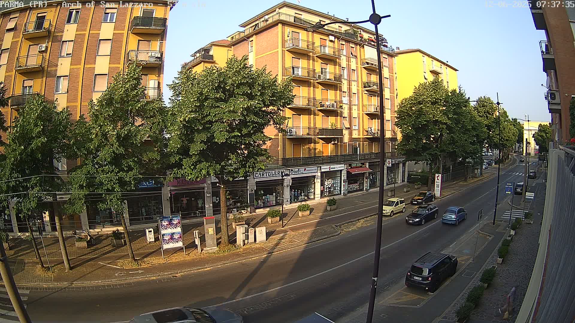 Parma, Arch Of San Lazzaro Live Cam - Emilia-Romagna, Italy
