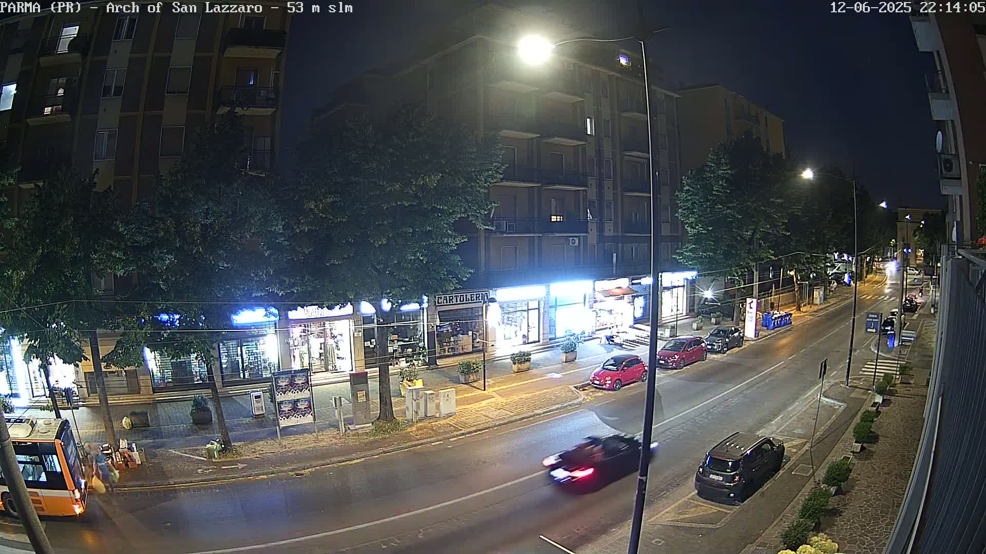 Parma, Arch Of San Lazzaro Live Cam - Emilia-Romagna, Italy
