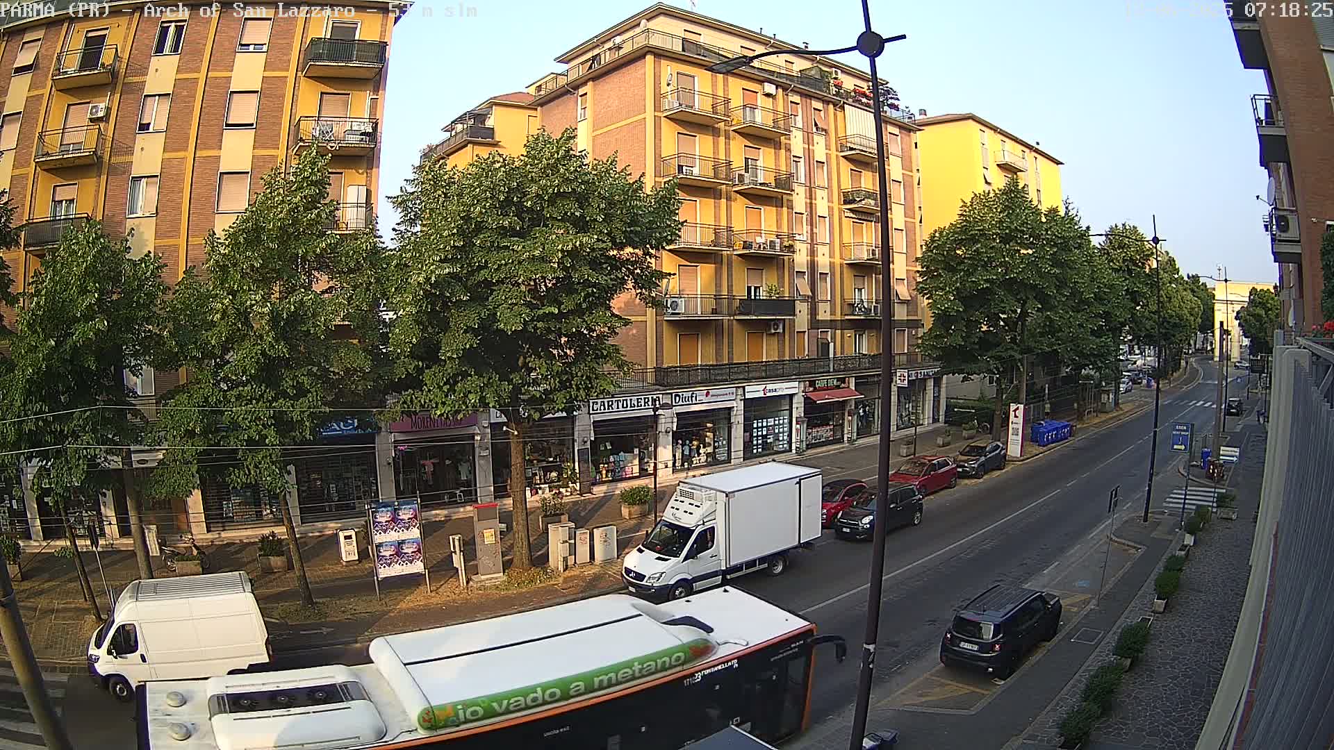 Parma, Arch Of San Lazzaro Live Cam - Emilia-Romagna, Italy