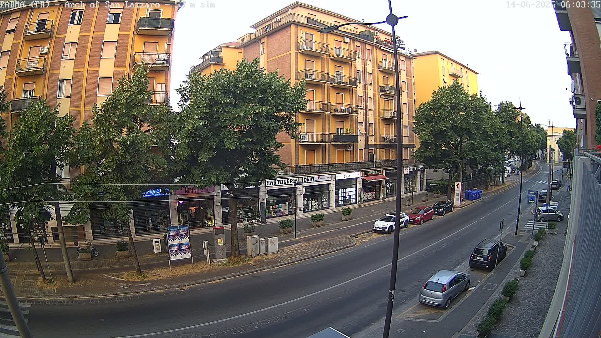 Parma, Arch Of San Lazzaro Live Cam - Emilia-Romagna, Italy