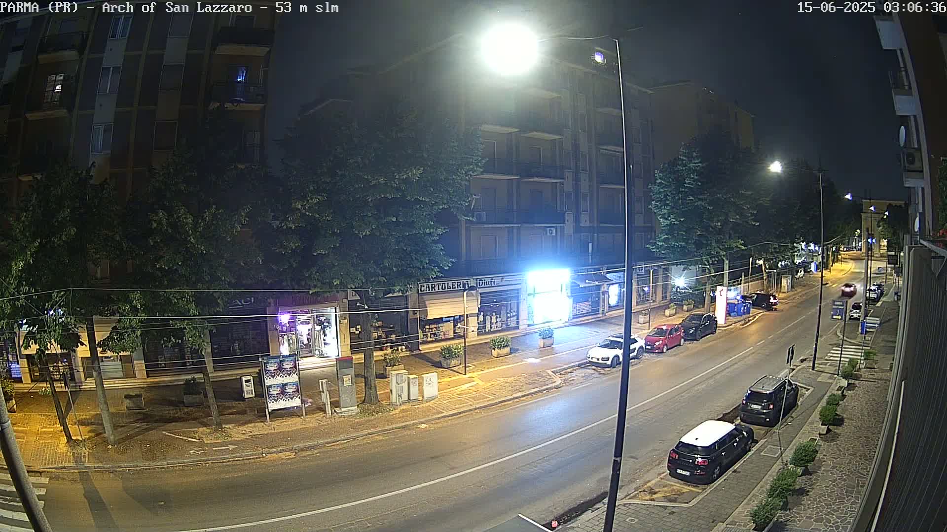 Parma, Arch Of San Lazzaro Live Cam - Emilia-Romagna, Italy