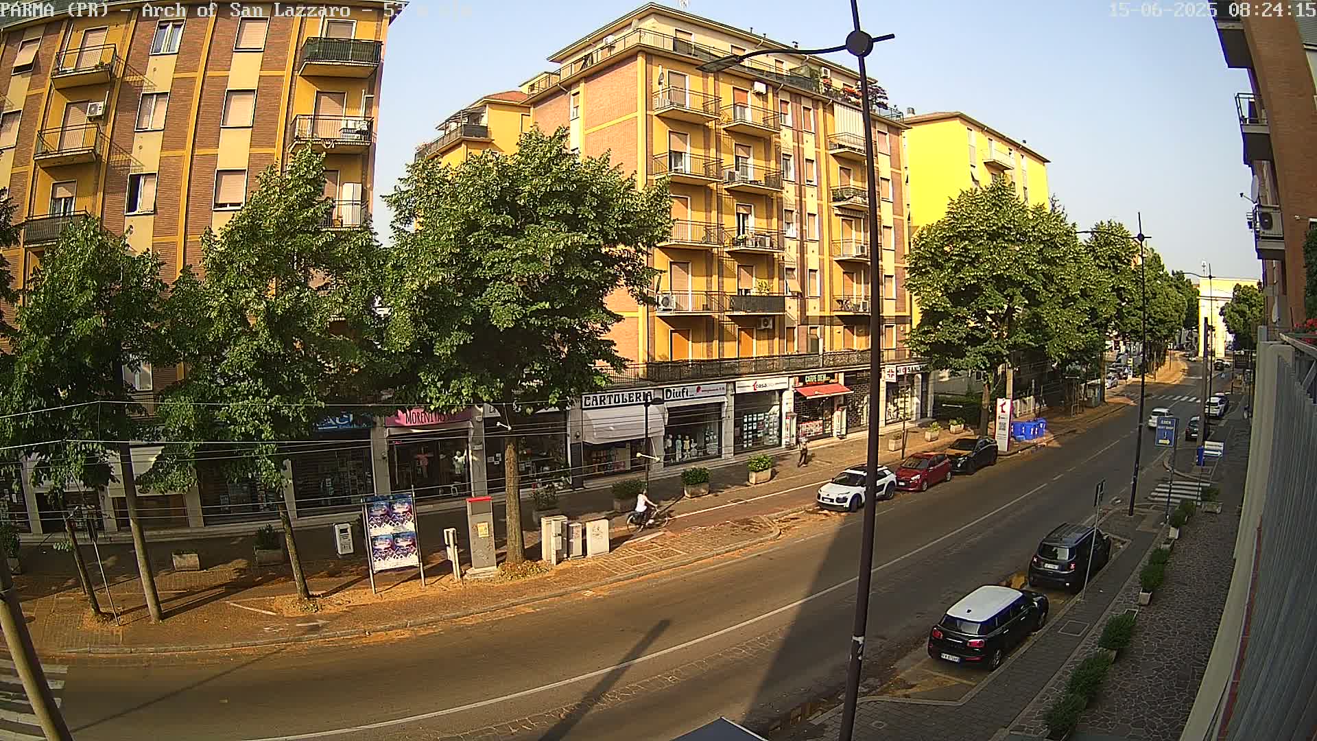Parma, Arch Of San Lazzaro Live Cam - Emilia-Romagna, Italy