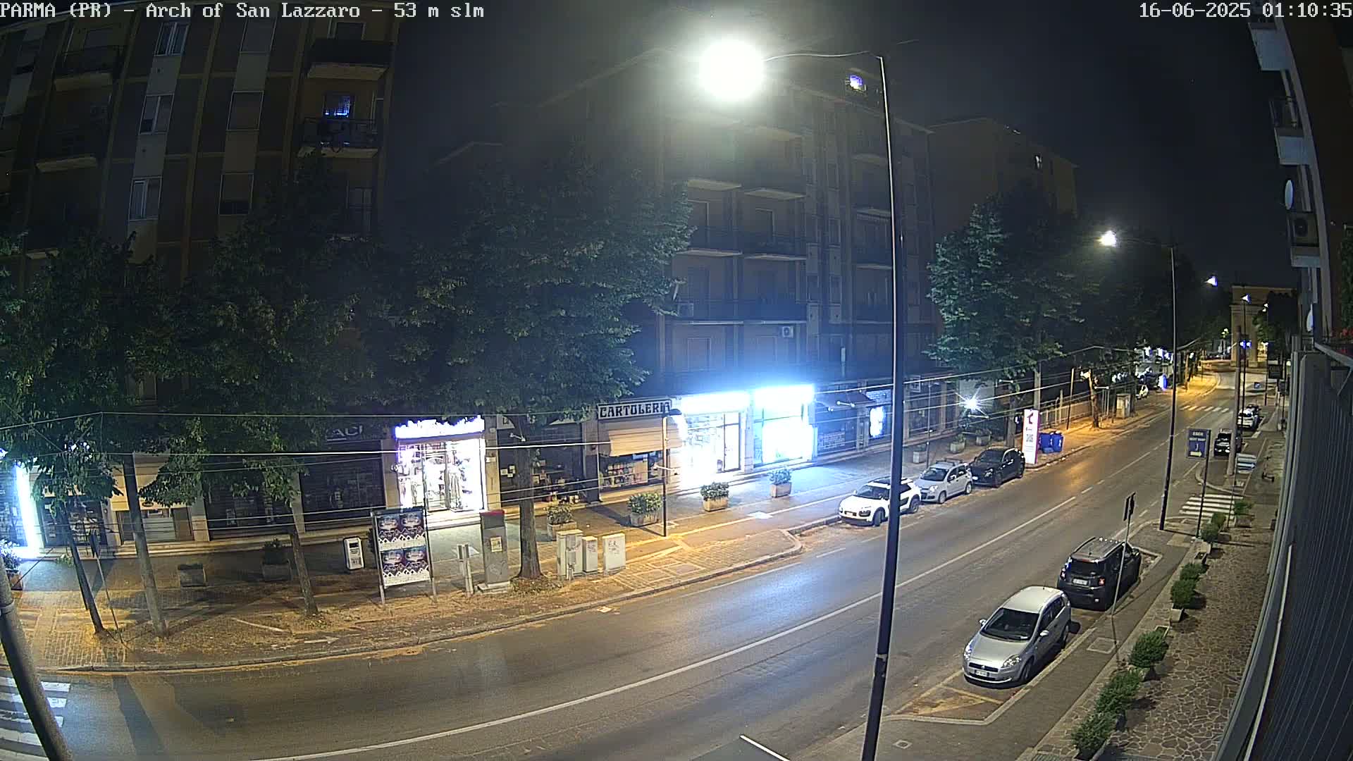Parma, Arch Of San Lazzaro Live Cam - Emilia-Romagna, Italy