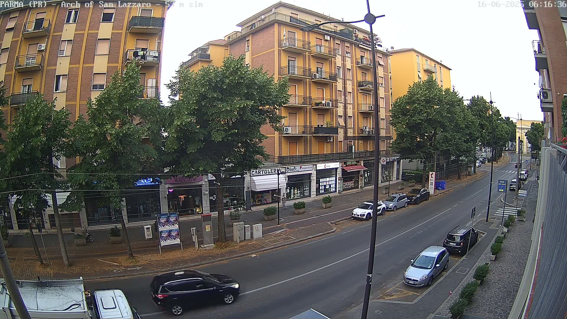 Parma, Arch Of San Lazzaro Live Cam - Emilia-Romagna, Italy