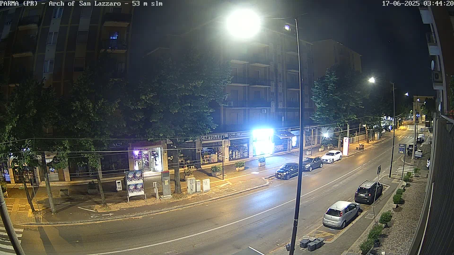 Parma, Arch Of San Lazzaro Live Cam - Emilia-Romagna, Italy