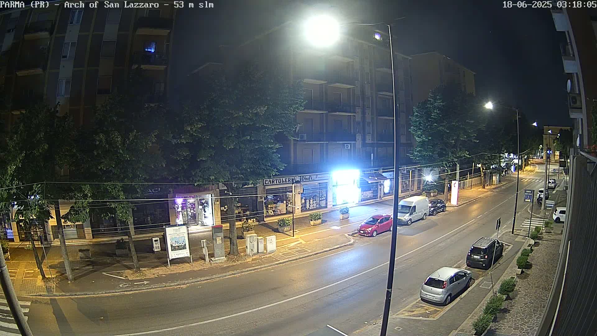 Parma, Arch Of San Lazzaro Live Cam - Emilia-Romagna, Italy