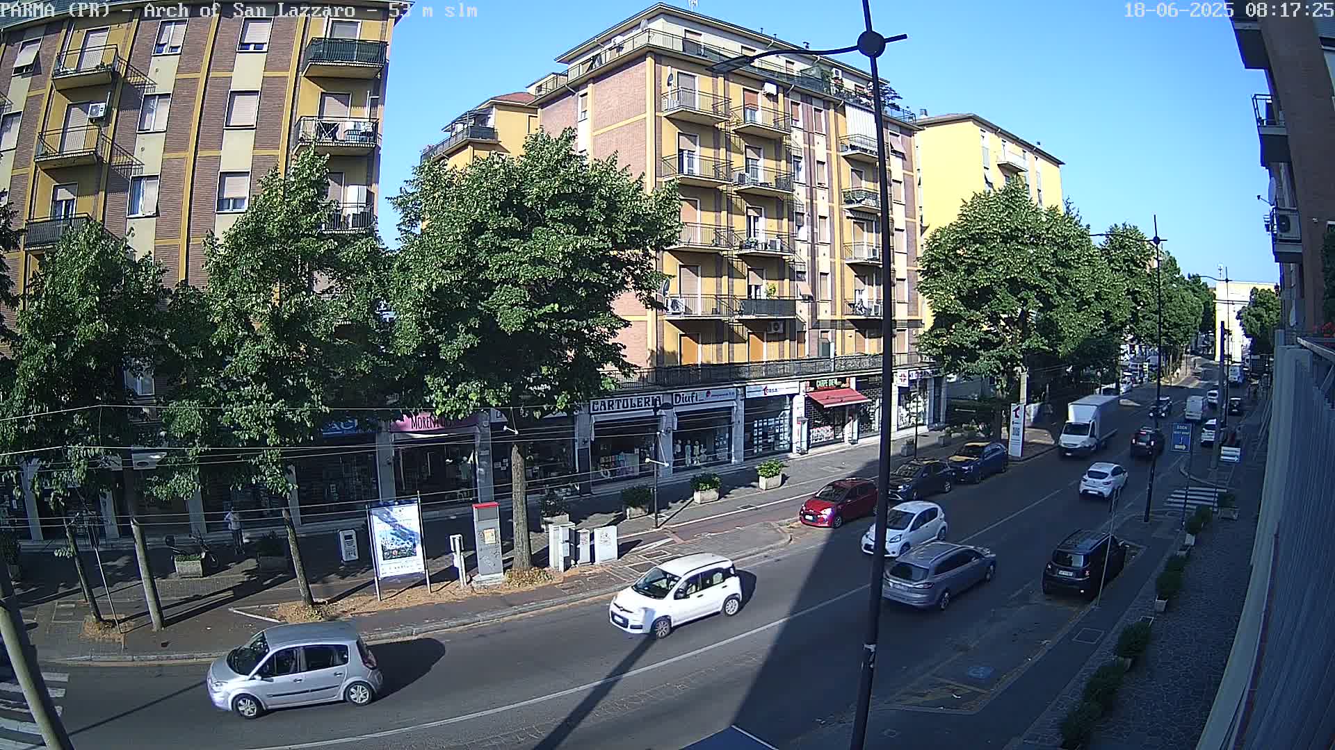 Parma, Arch Of San Lazzaro Live Cam - Emilia-Romagna, Italy