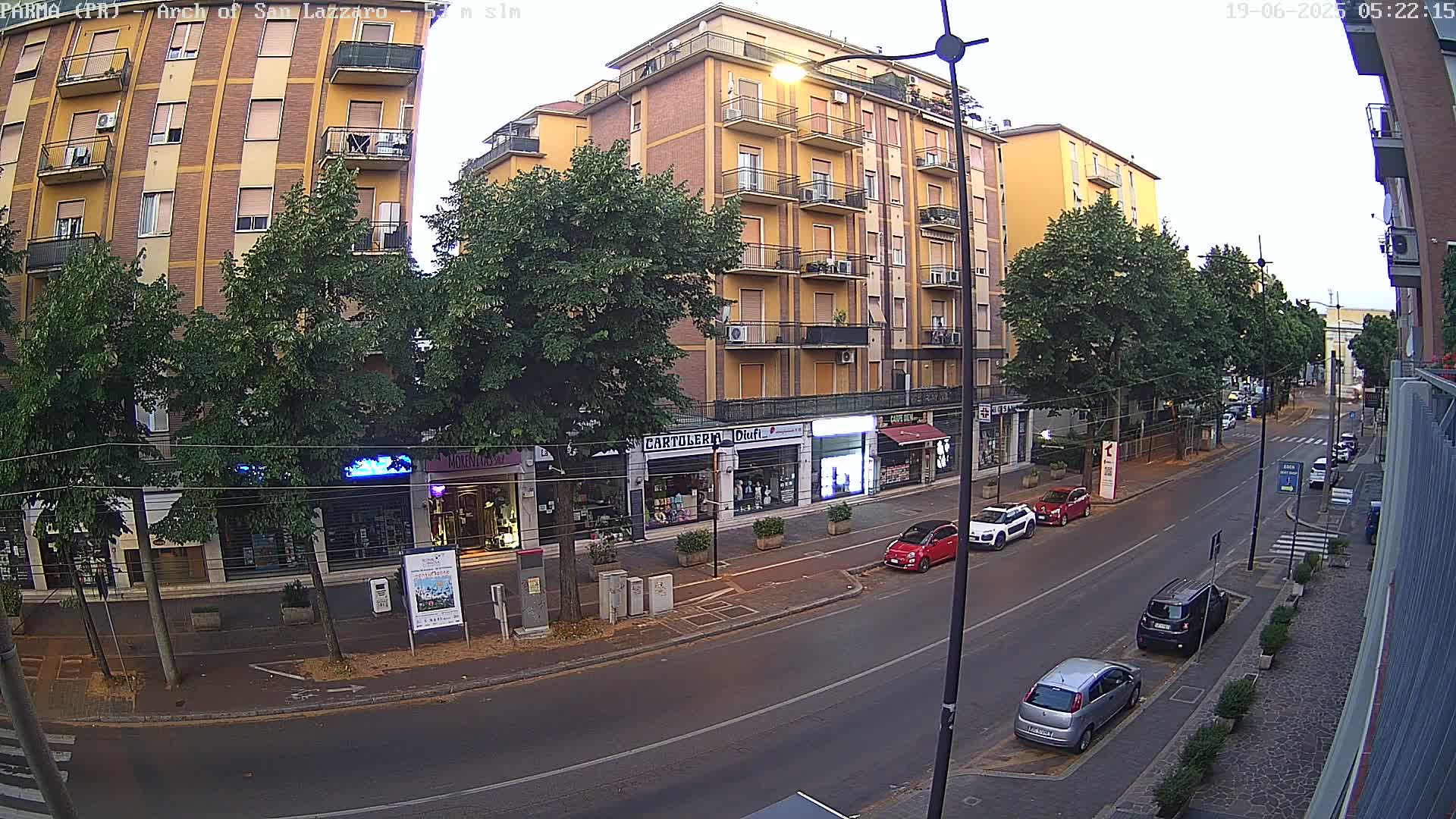 Parma, Arch Of San Lazzaro Live Cam - Emilia-Romagna, Italy