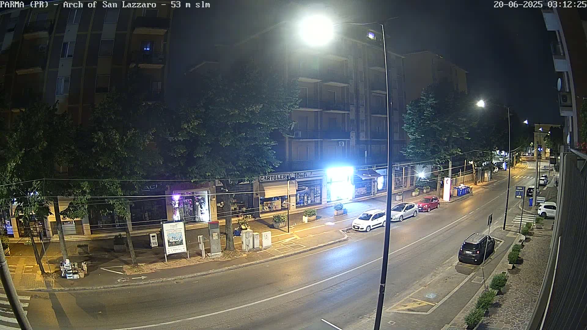 Parma, Arch Of San Lazzaro Live Cam - Emilia-Romagna, Italy