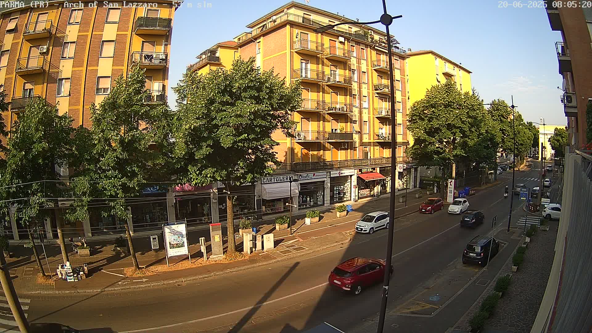 Parma, Arch Of San Lazzaro Live Cam - Emilia-Romagna, Italy