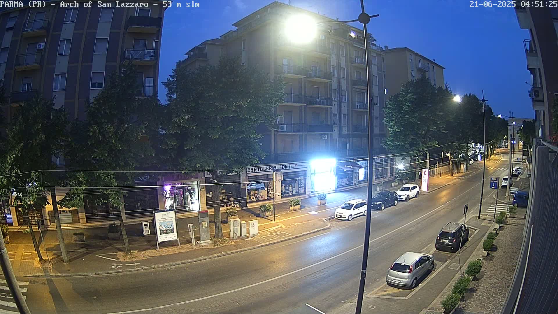 Parma, Arch Of San Lazzaro Live Cam - Emilia-Romagna, Italy