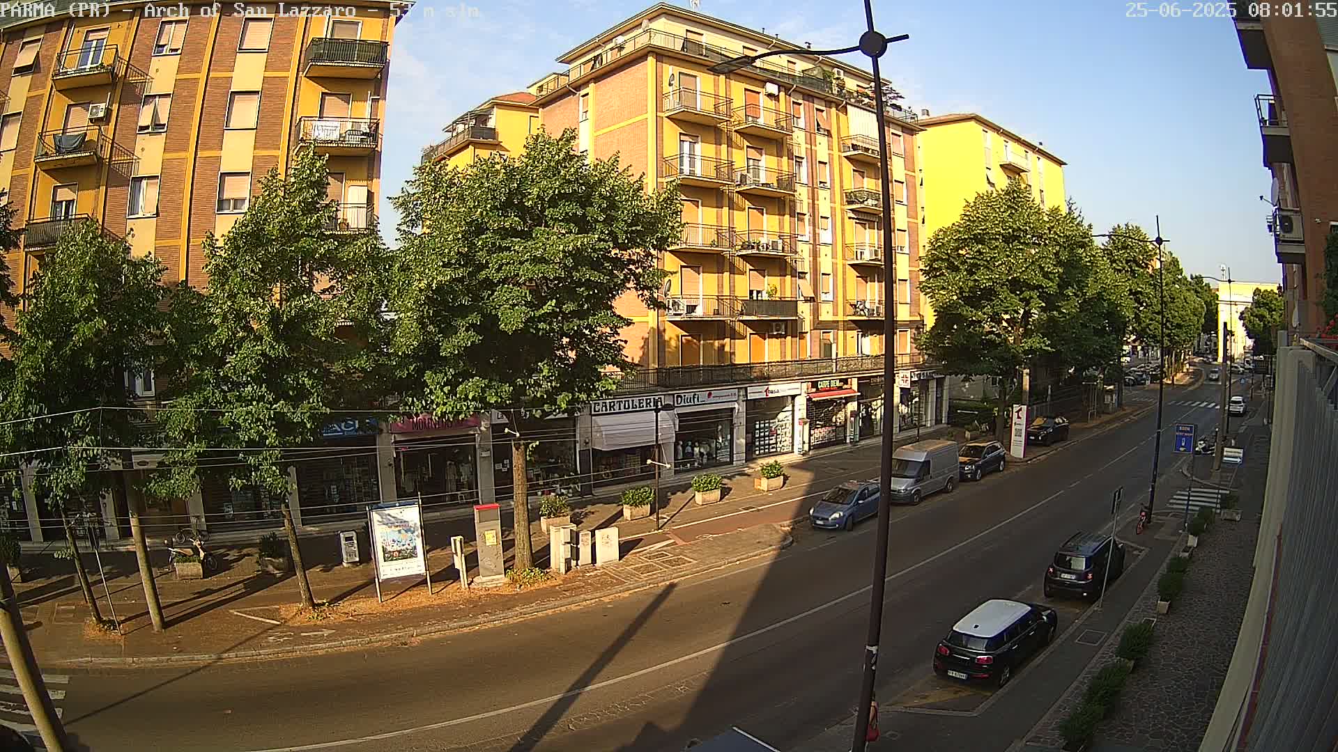 Parma, Arch Of San Lazzaro Live Cam - Emilia-Romagna, Italy