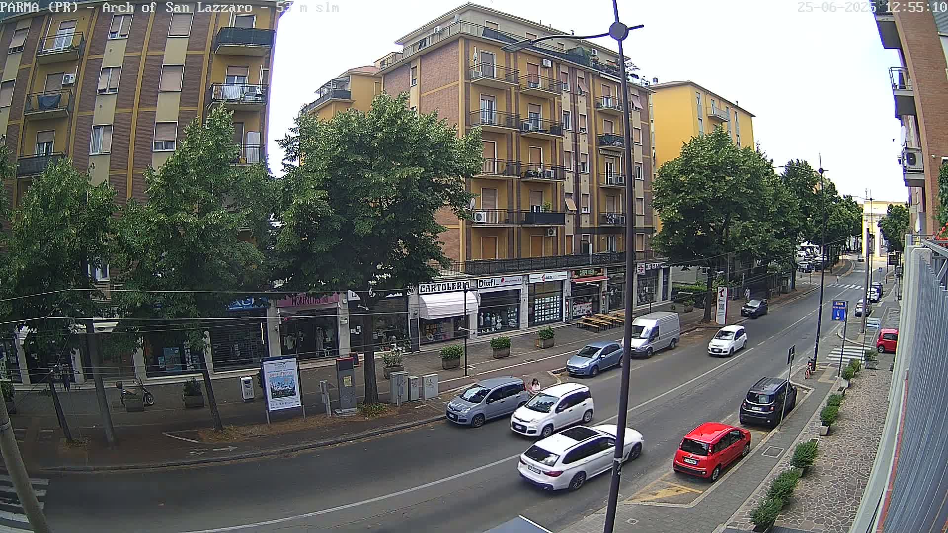 Parma, Arch Of San Lazzaro Live Cam - Emilia-Romagna, Italy