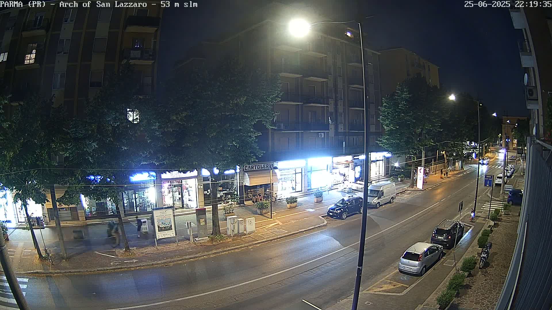 Parma, Arch Of San Lazzaro Live Cam - Emilia-Romagna, Italy