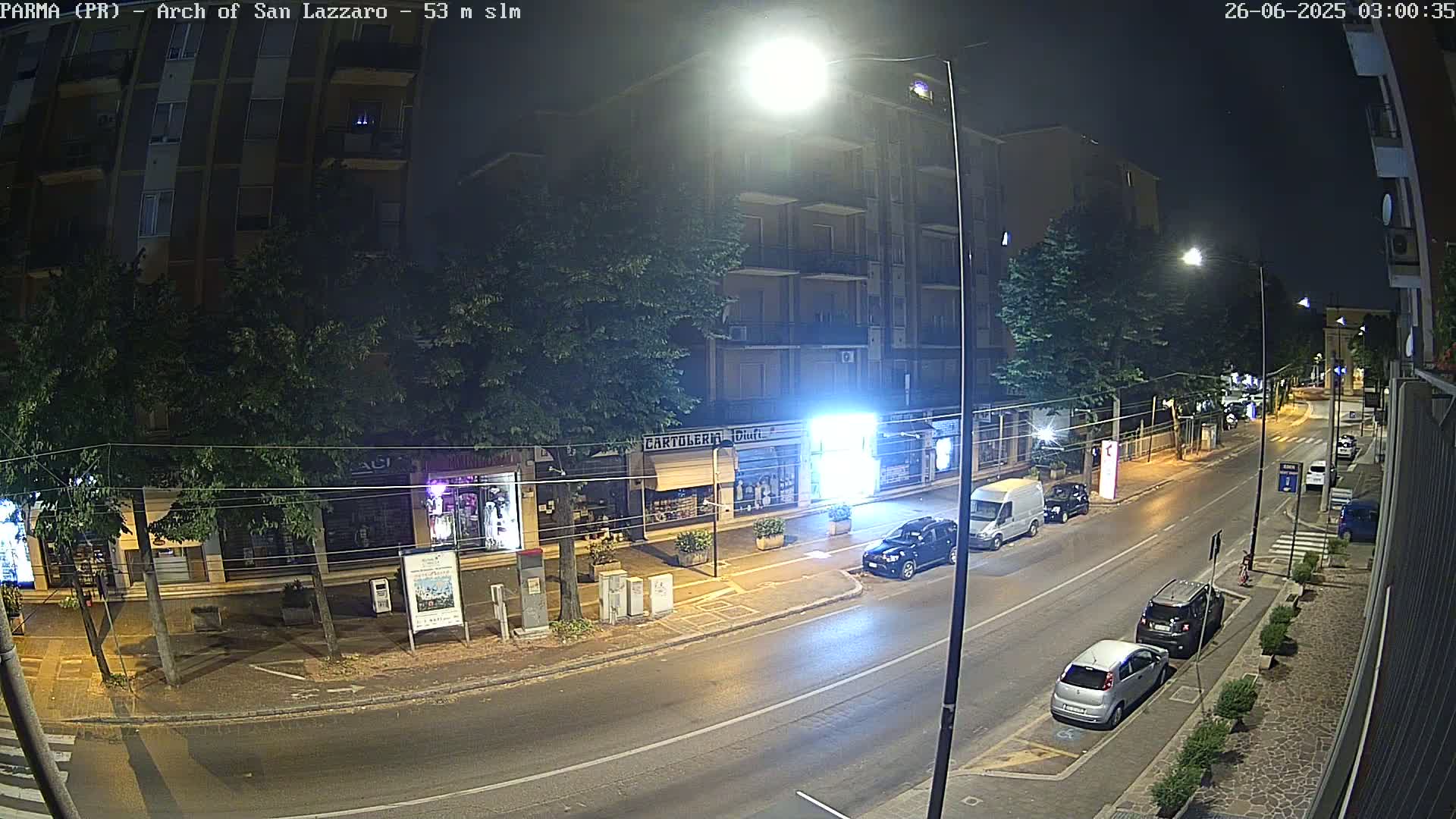 Parma, Arch Of San Lazzaro Live Cam - Emilia-Romagna, Italy
