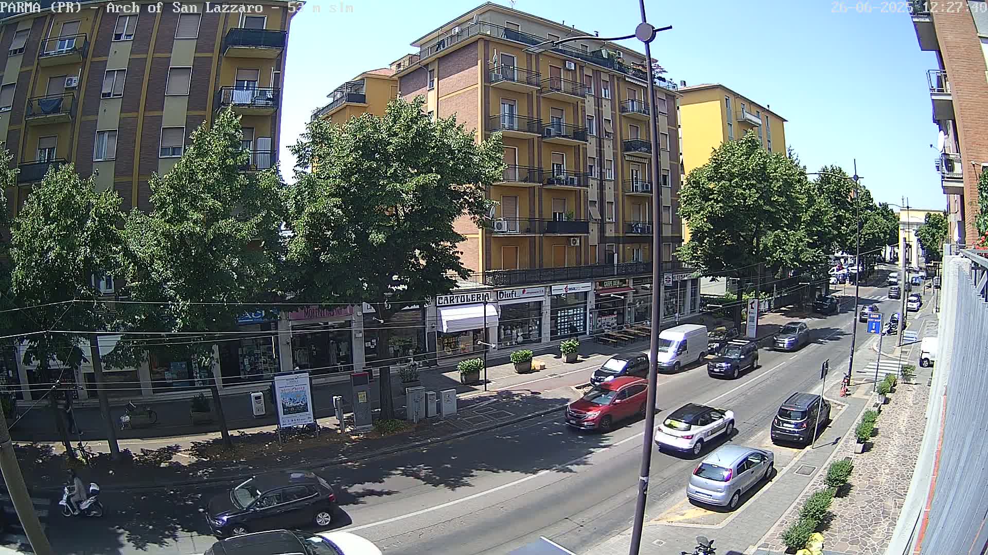 Parma, Arch Of San Lazzaro Live Cam - Emilia-Romagna, Italy