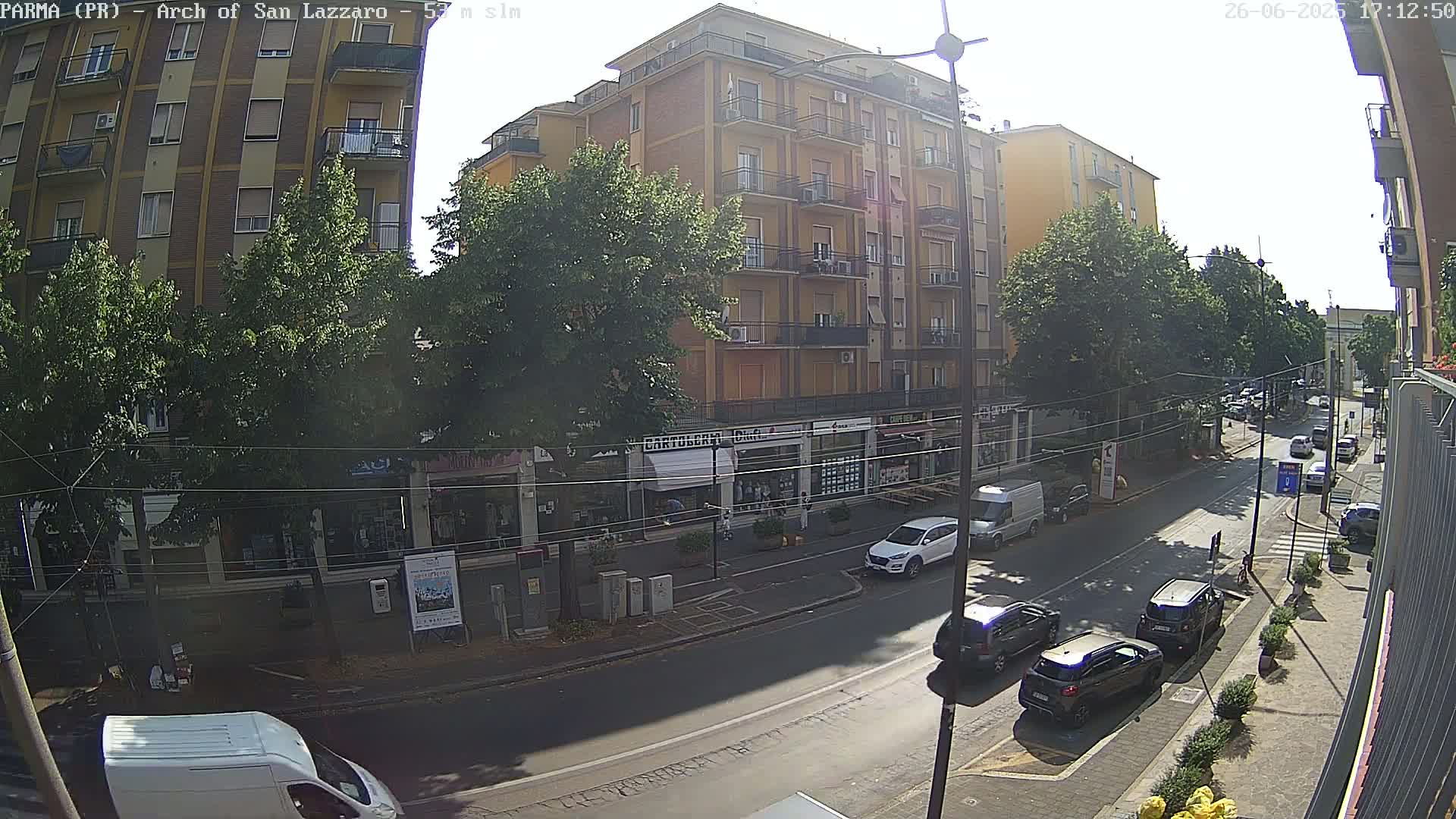 Parma, Arch Of San Lazzaro Live Cam - Emilia-Romagna, Italy