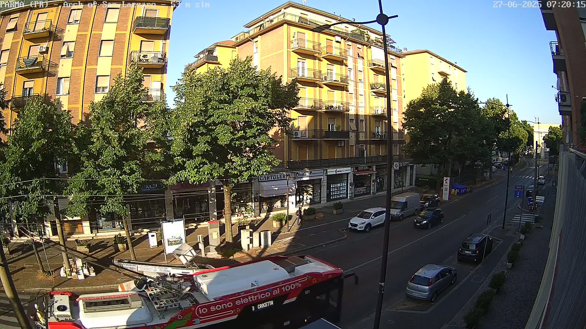 Parma, Arch Of San Lazzaro Live Cam - Emilia-Romagna, Italy