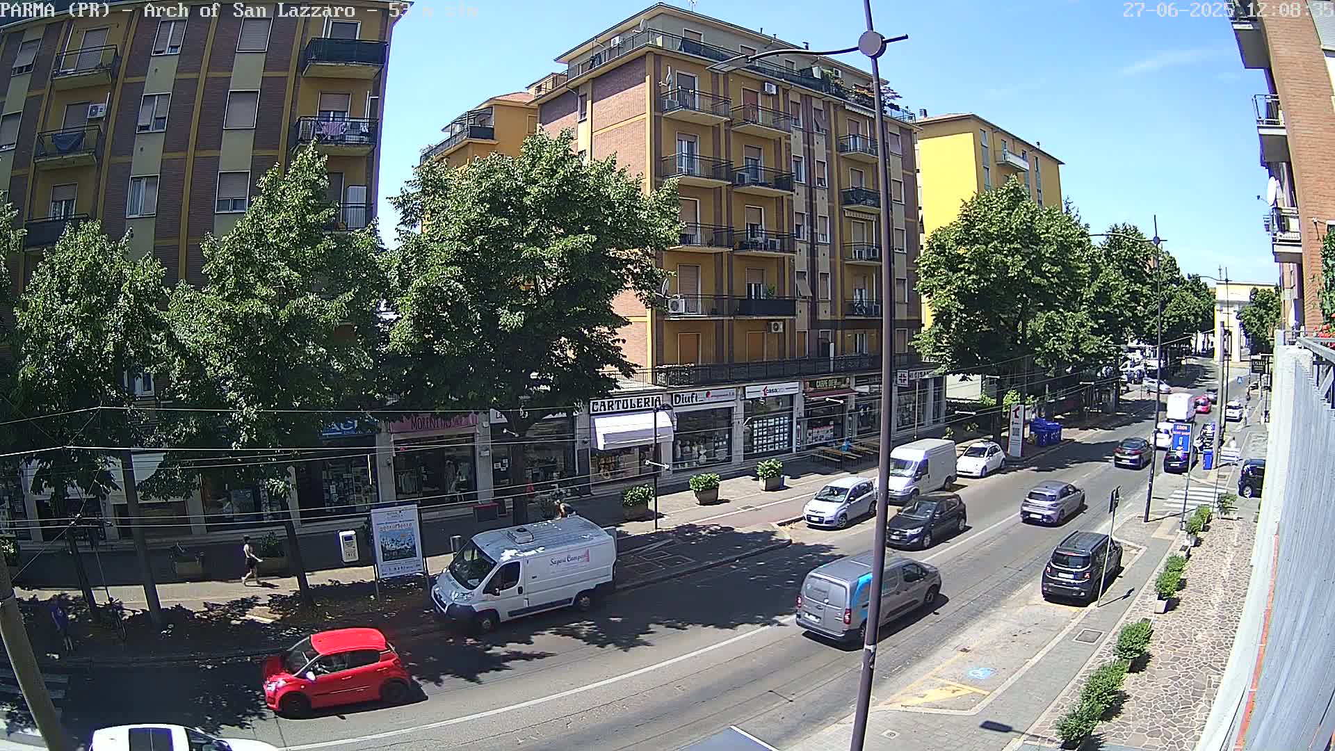 Parma, Arch Of San Lazzaro Live Cam - Emilia-Romagna, Italy