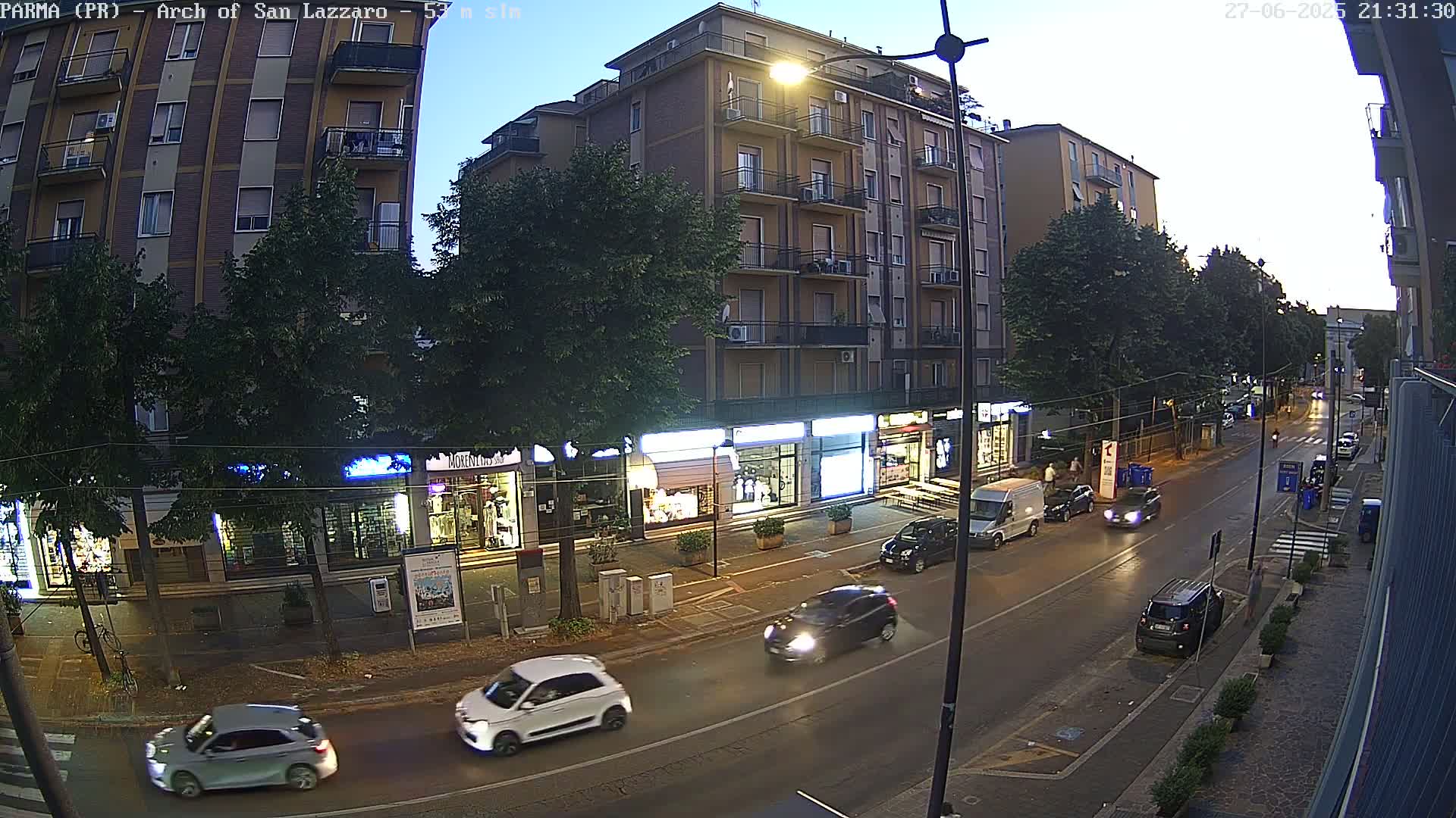 Parma, Arch Of San Lazzaro Live Cam - Emilia-Romagna, Italy