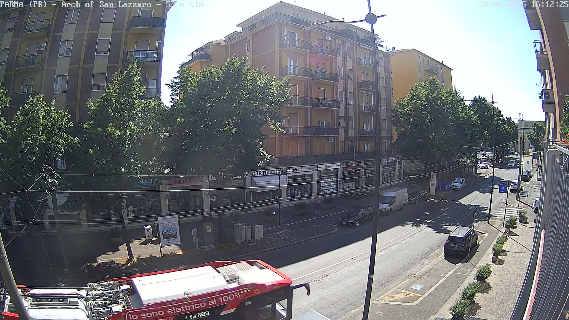 Parma, Arch Of San Lazzaro Live Cam - Emilia-Romagna, Italy
