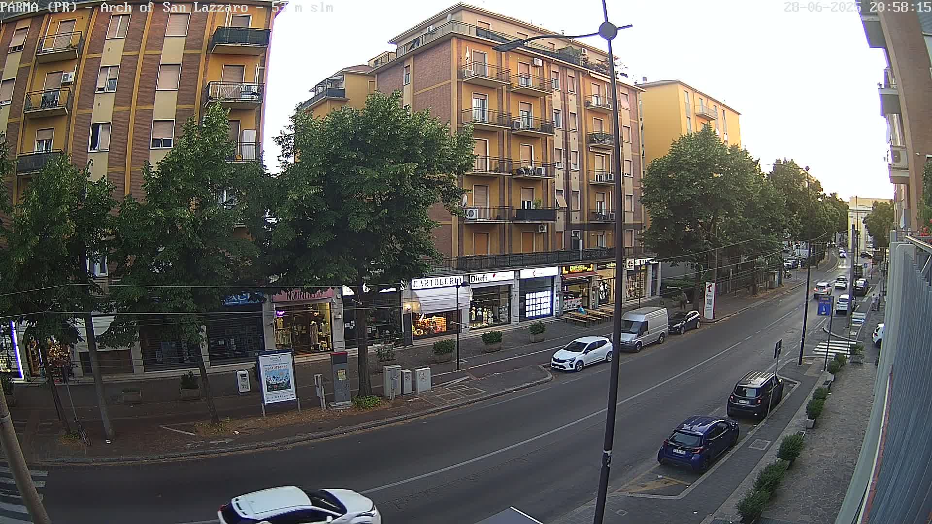 Parma, Arch Of San Lazzaro Live Cam - Emilia-Romagna, Italy
