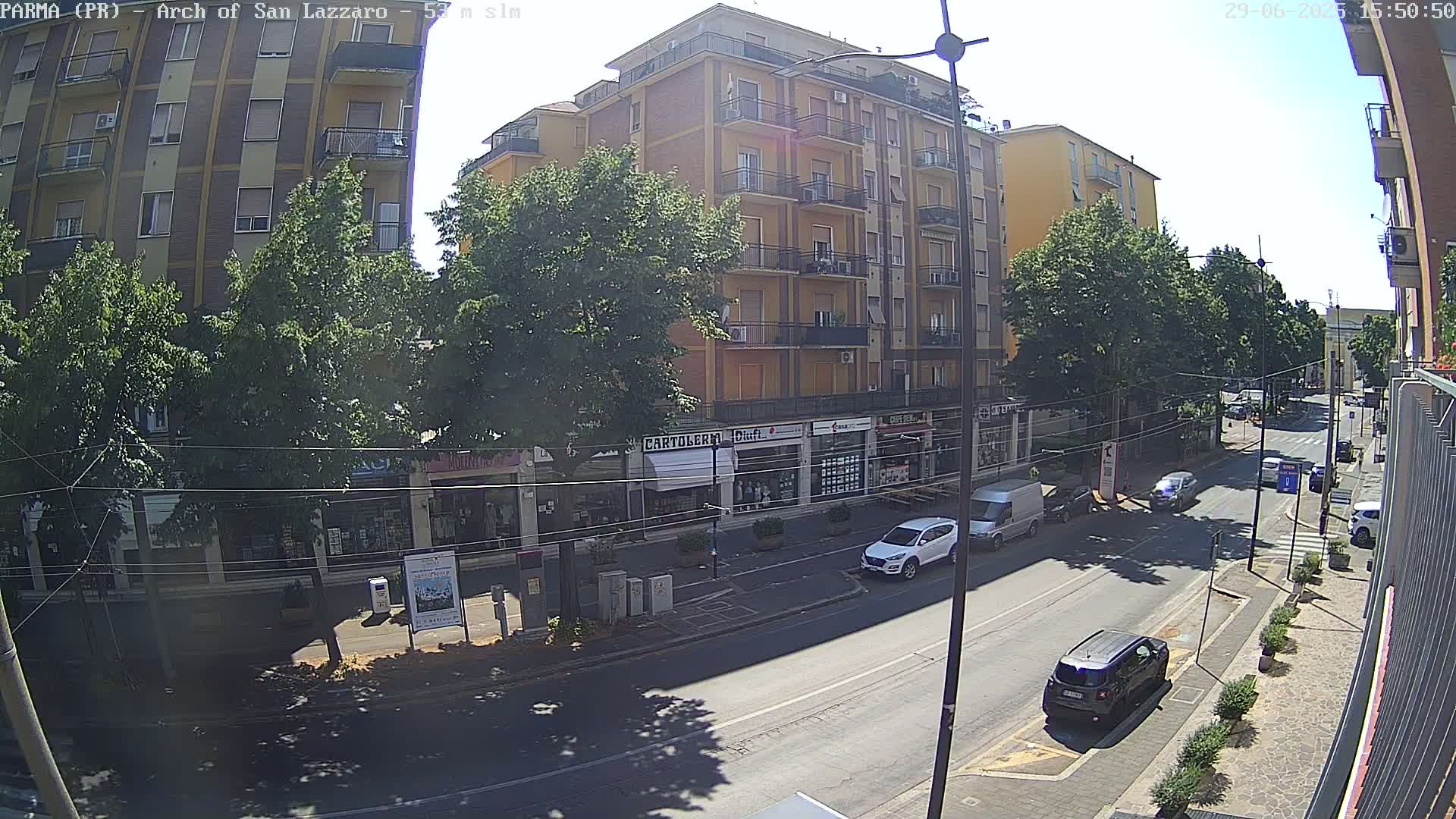 Parma, Arch Of San Lazzaro Live Cam - Emilia-Romagna, Italy