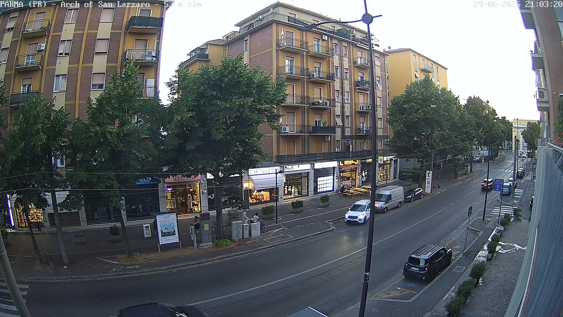 Parma, Arch Of San Lazzaro Live Cam - Emilia-Romagna, Italy