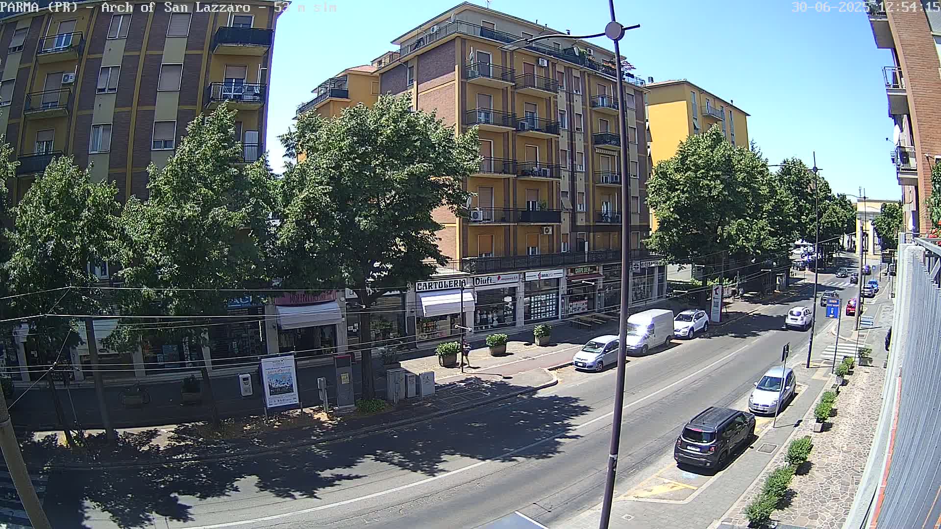 Parma, Arch Of San Lazzaro Live Cam - Emilia-Romagna, Italy