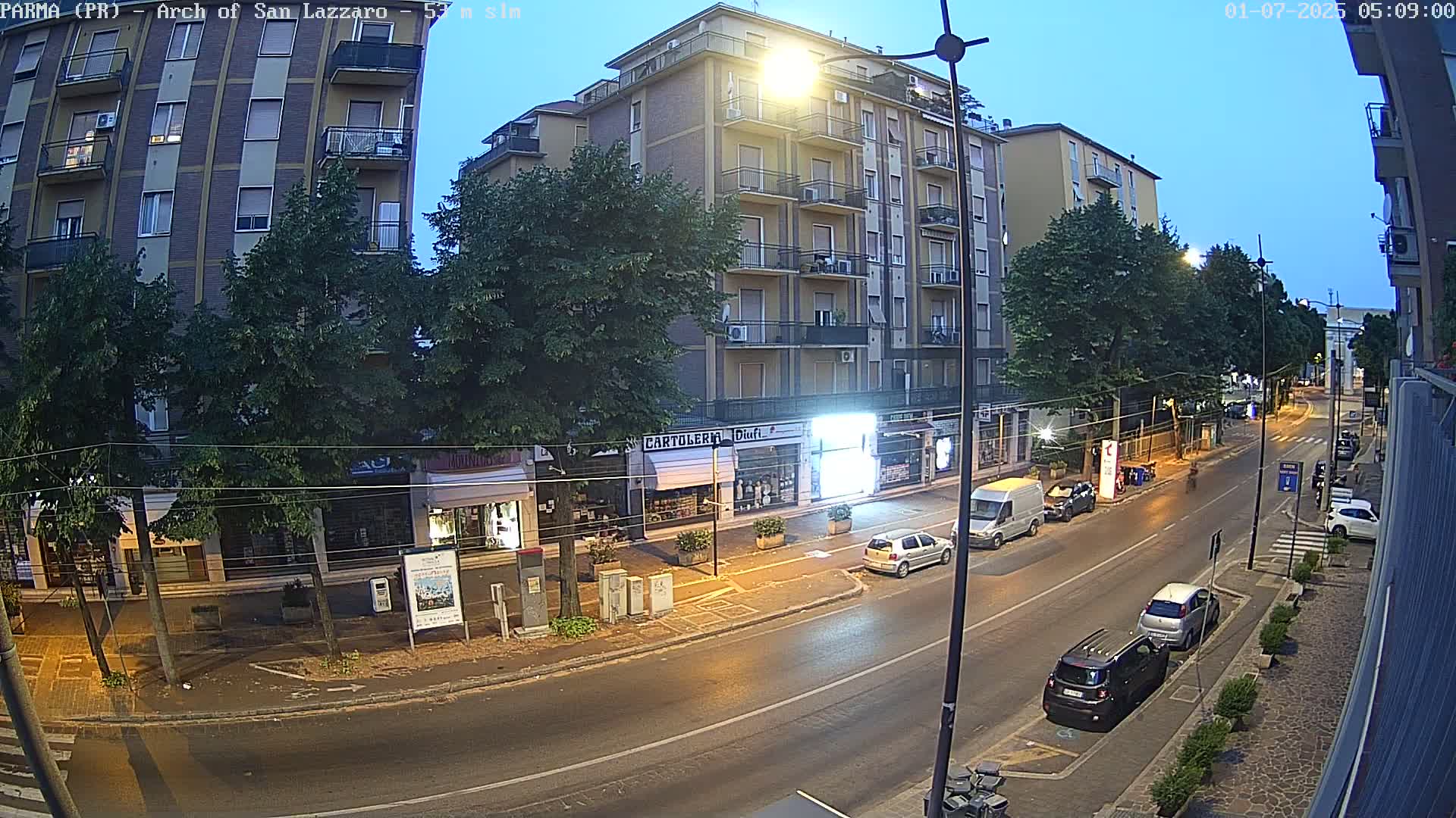 Parma, Arch Of San Lazzaro Live Cam - Emilia-Romagna, Italy