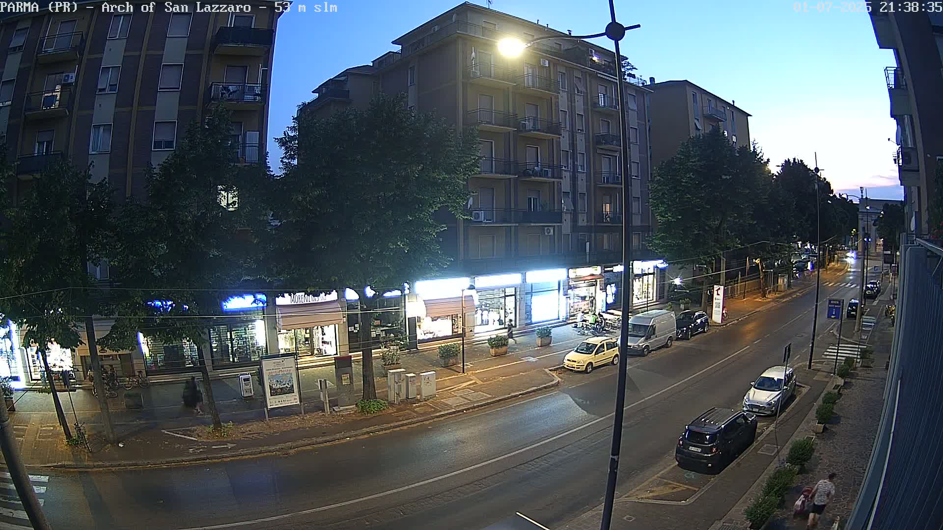 Parma, Arch Of San Lazzaro Live Cam - Emilia-Romagna, Italy